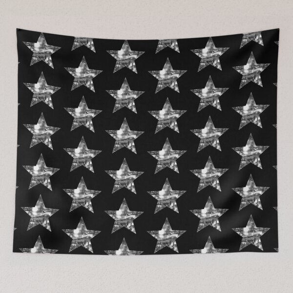 Item preview, Shiny Silver Disco Ball Star designed and sold by Deborah Camp.