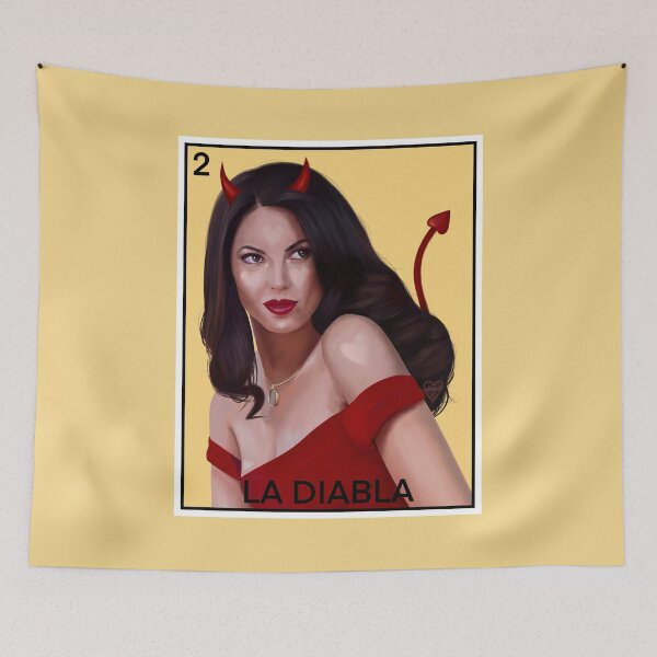 Item preview, Rubi La Diabla Lotería  designed and sold by nancyvheart / thelamehuman.