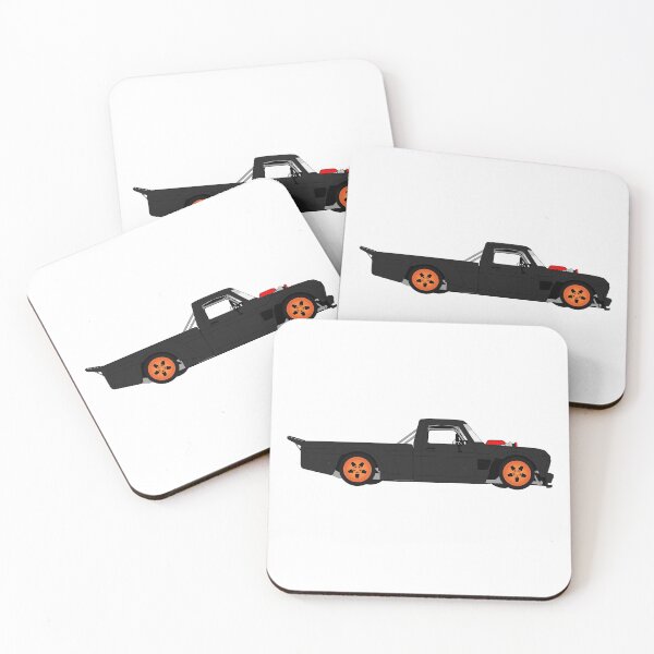 Item preview, Ken Block Rally and Rallycross Driver Drift Car 1977 Ford F-150 Hoonitruck graphic illustration  designed and sold by Marcin Adrian.