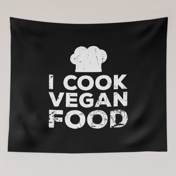Item preview, I COOK VEGAN FOOD designed and sold by noahs-shop.
