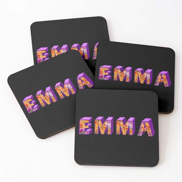 Item preview, Top 10 best personalised gifts 2022  - Emma- personalised,personalized custom name with flowers designed and sold by Artonmytee.