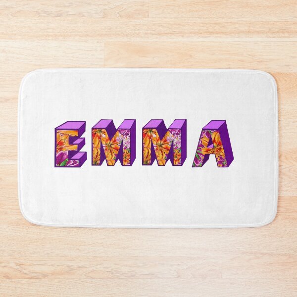 Item preview, Top 10 best personalised gifts 2022  - Emma- personalised,personalized custom name with flowers designed and sold by Artonmytee.