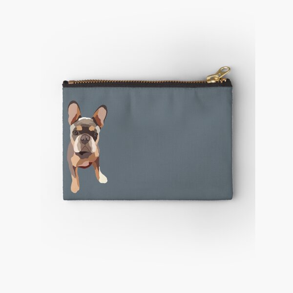 Artikelvorschau, Frenchie Welpen Hund Portrait digitale Illustration entworfen und verkauft von sherylwylie.