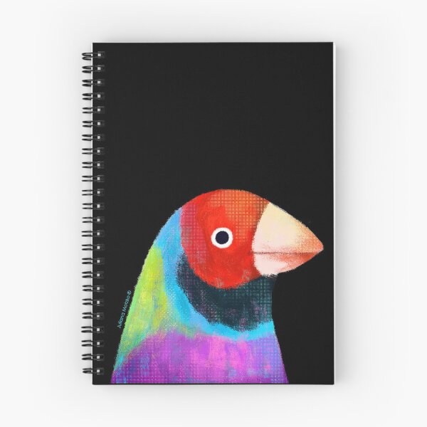 Item preview, Gouldian Finch Bird designed and sold by julianamotzko.