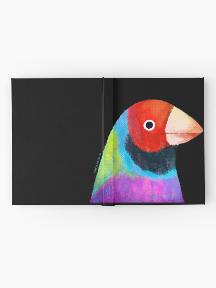 Alternate view of Gouldian Finch Bird Hardcover Journal