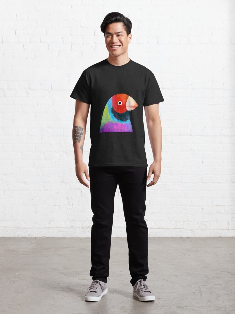 Alternate view of Gouldian Finch Bird Classic T-Shirt