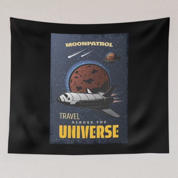 Item preview, Travel Across The Universe Moonpatrol  designed and sold by mouad naouiri.