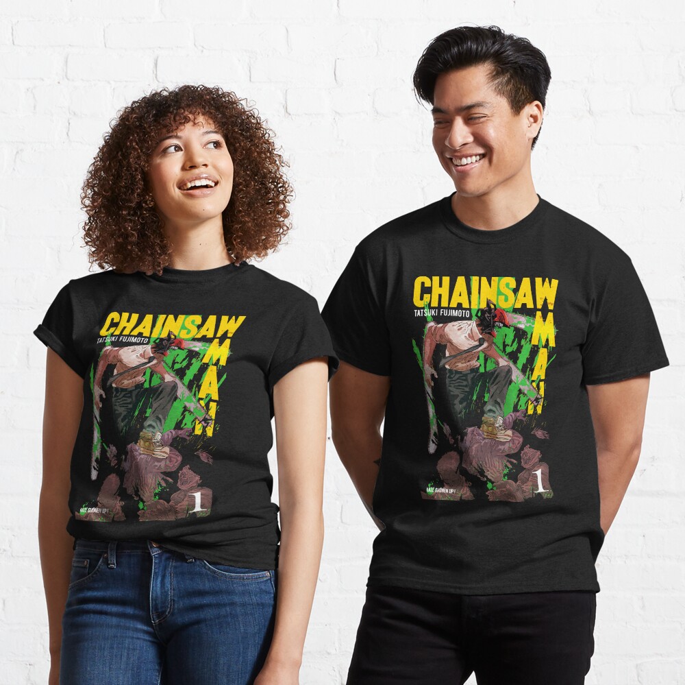 "Chainsaw Man" Tshirt by Clupchuc01 Redbubble
