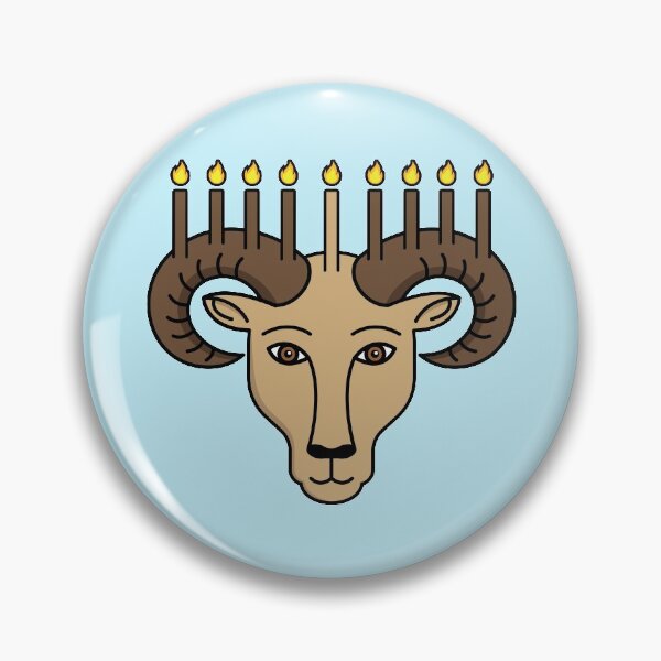 Item preview, Menoram - Hanukkah Menorah Cartoon Pun designed and sold by ambertanderes.