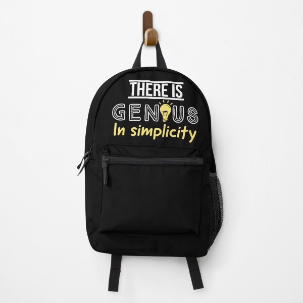 Item preview, There is genius in simplicity. designed and sold by Theleochick.