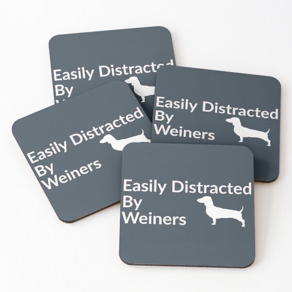Item preview, Easily Distracted by Weiners! designed and sold by Zurickdesigns.