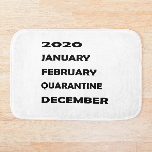 Item preview,  January February Quarantine December designed and sold by Zorashop.