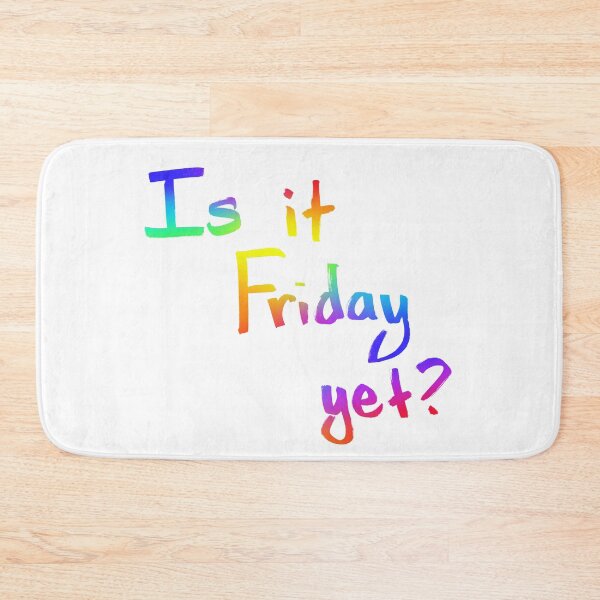 Item preview, Is it Friday yet? designed and sold by Gary Brantner of Rentnarb Studios Comics .