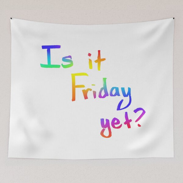 Item preview, Is it Friday yet? designed and sold by Gary Brantner of Rentnarb Studios Comics .