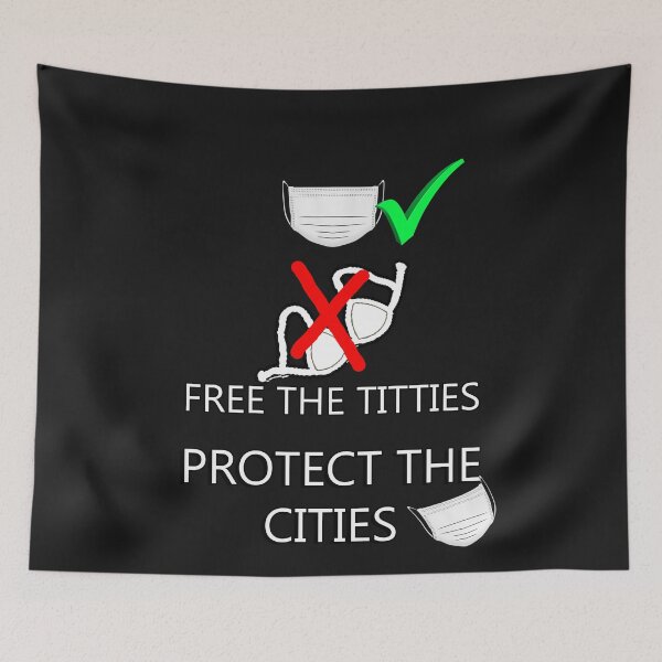 Item preview, 2020 Funny Quote & Graphic, Wear the Masks Not the Bras Adult Humor Funny Gift designed and sold by tamdevo1.