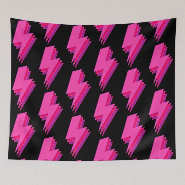 Item preview, hot pink lightning bolt designed and sold by Julia Santos.