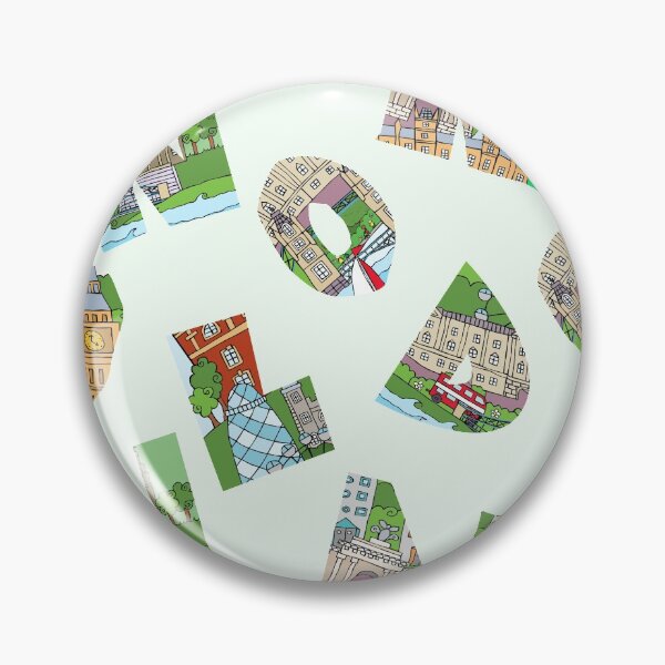 Item preview, London Letters Doodle Style Illustration designed and sold by LouiseFranksArt.