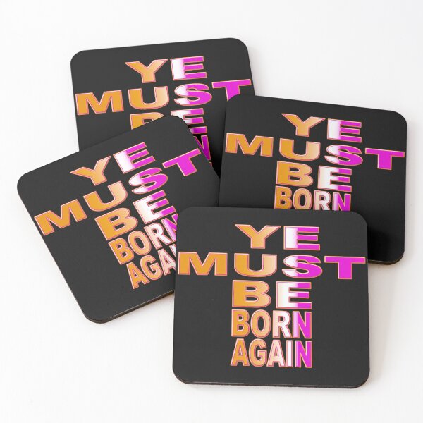 Item preview,  YE MUST BE BORN AGAIN - BIBLE VERSE designed and sold by Ralek.