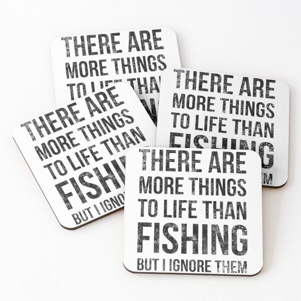Item preview, There are more things to life than fihing but i ignore them designed and sold by Letters-Art.
