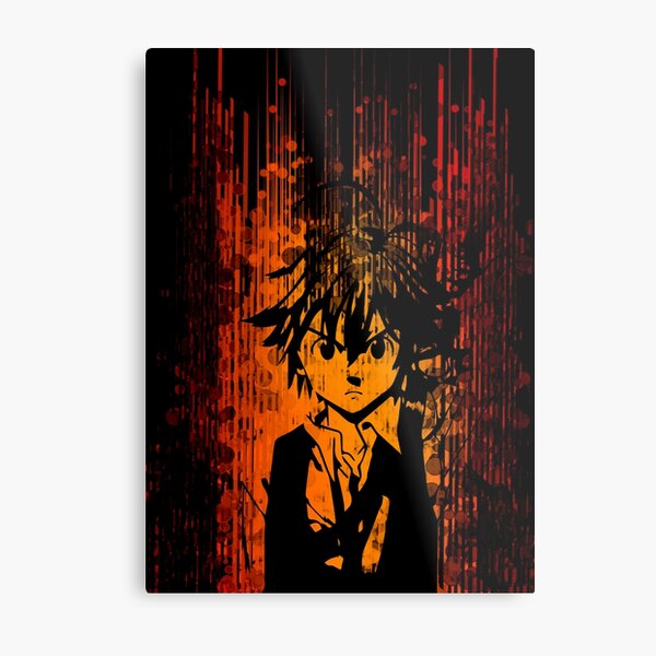 Meliodas Dark Side Metal Print