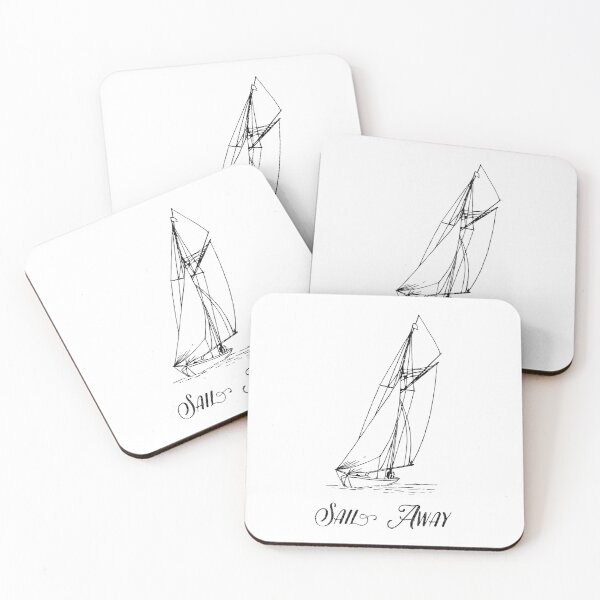 Item preview, Sail Away with a Sailing Boat designed and sold by SeaAndLight.