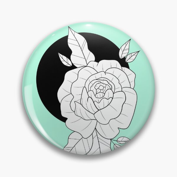 Item preview, line work rose designed and sold by carliemcinroy.