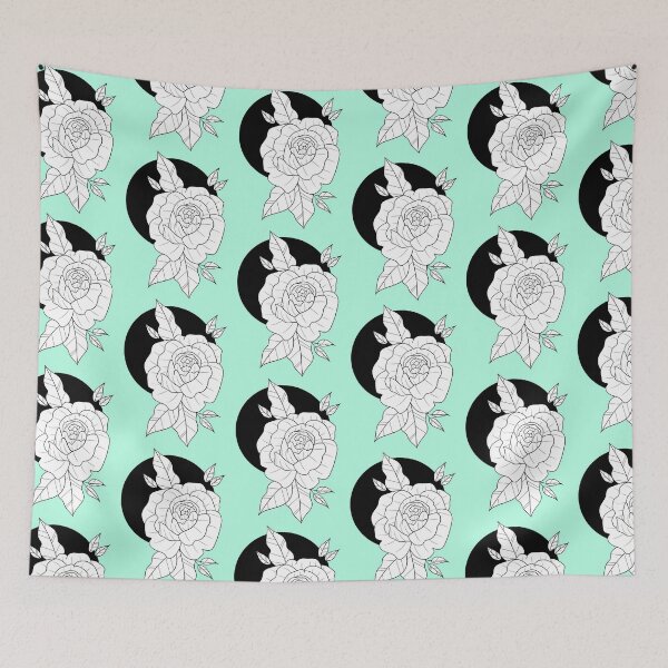 Item preview, line work rose designed and sold by carliemcinroy.
