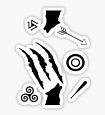 Teen Wolf Symbols Sticker