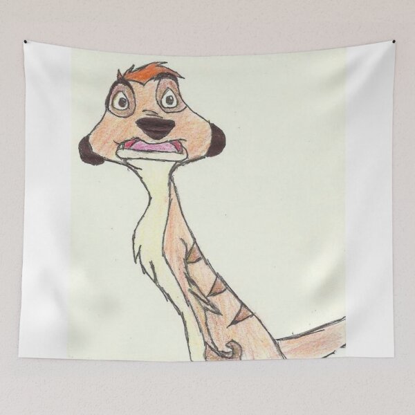 Item preview, The Lion King Timon Fanart designed and sold by LibbyDoe.