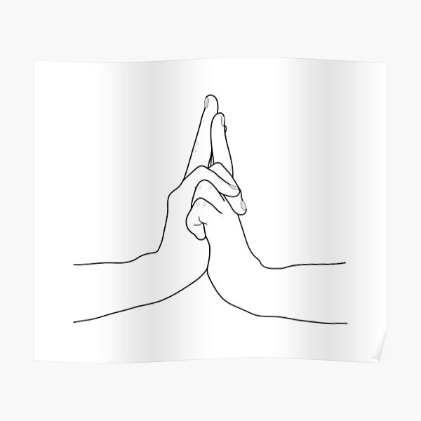 Naruto Hand Signs Posters | Redbubble