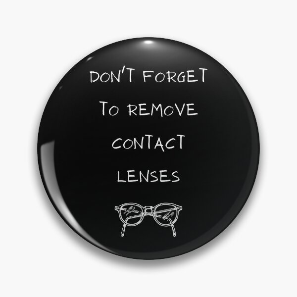 Item preview, Contact lenses funny reminder designed and sold by lolora.