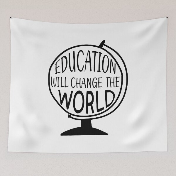 Item preview, Education Will Change The World designed and sold by Mo-2000.