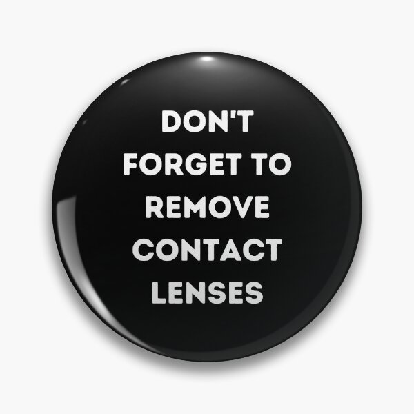 Item preview, Contact lenses funny reminder designed and sold by lolora.