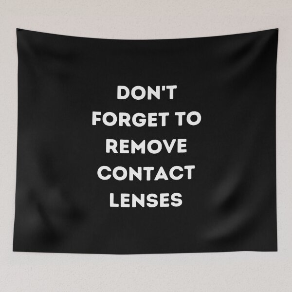 Item preview, Contact lenses funny reminder designed and sold by lolora.