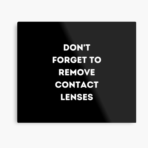 Item preview, Contact lenses funny reminder designed and sold by lolora.