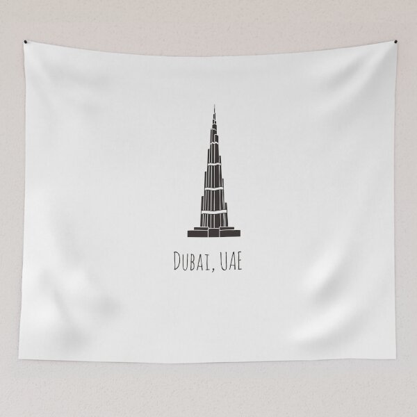 Artikelvorschau, Dubai Burj Khalifa Design entworfen und verkauft von trqffic.