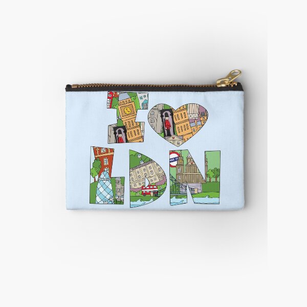 Item preview, I Love London Doodle Style Illustration designed and sold by LouiseFranksArt.