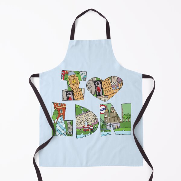 Item preview, I Love London Doodle Style Illustration designed and sold by LouiseFranksArt.