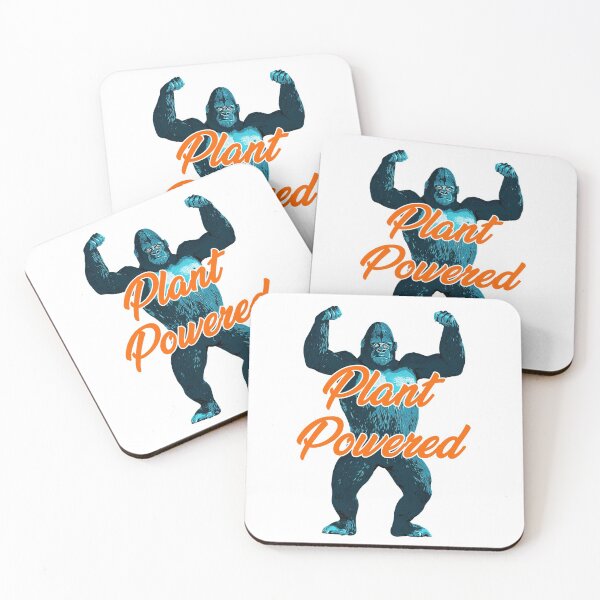Item preview, Plant Powered Gorilla Vegan muscle designed and sold by PeterADesign.