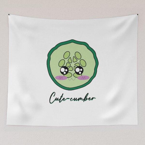 Item preview, Kawaii Cucumber! designed and sold by Pidorasm.