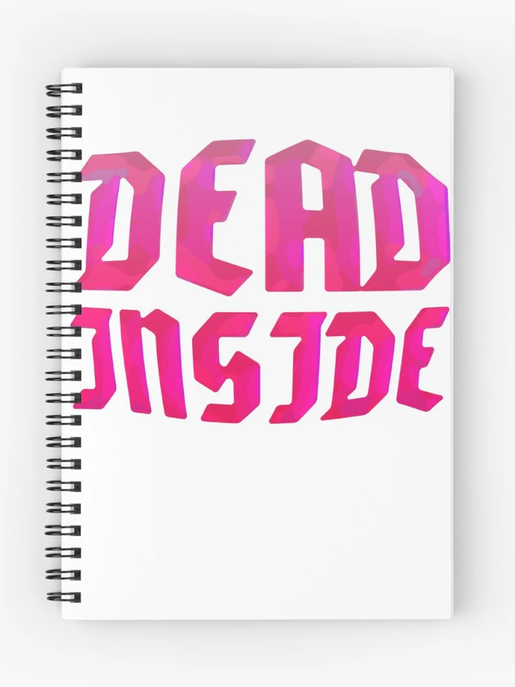 Thumbnail 1 of 3, Journal, Dead Inside designed and sold by RabbitLair.