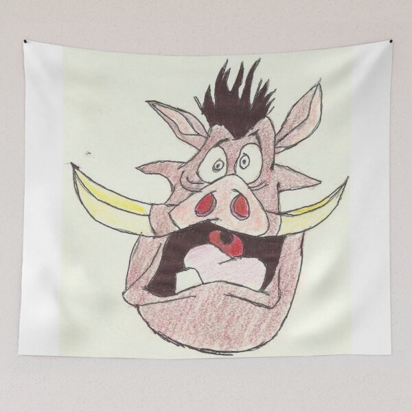 Item preview, Disney’s The Lion King Pummba Fanart  designed and sold by LibbyDoe.