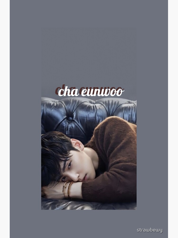 “CHA EUNWOO (차은우) KOREAN ACTOR & KPOP IDOL (ASTRO)” Sticker for Sale by