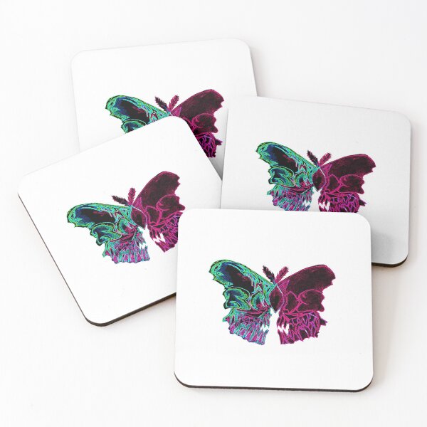Item preview, Glowing Skull Butterfly designed and sold by LadyMayDesigns9.