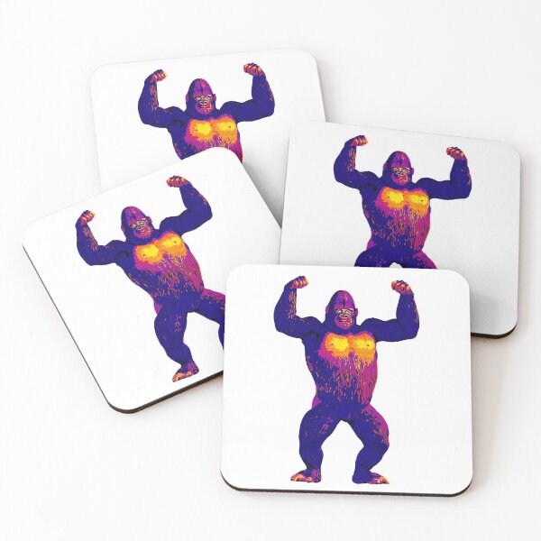 Item preview, Gorilla Vegan muscle color designed and sold by PeterADesign.