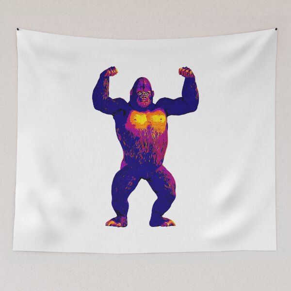 Item preview, Gorilla Vegan muscle color designed and sold by PeterADesign.