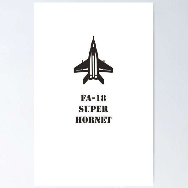 Item preview, fa18 super hornet design designed and sold by trqffic.
