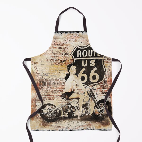 Item preview, Vintage Retro Route 66. Classic Motorcycle designed and sold by shirtdan.