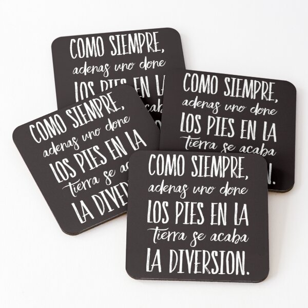 Item preview, Como siempre adenas uno done los pies en la tierra se acaba la diversion designed and sold by Elena's Shop.