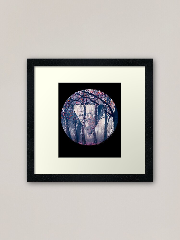 Alternate view of Cherry Forest Framed Art Print